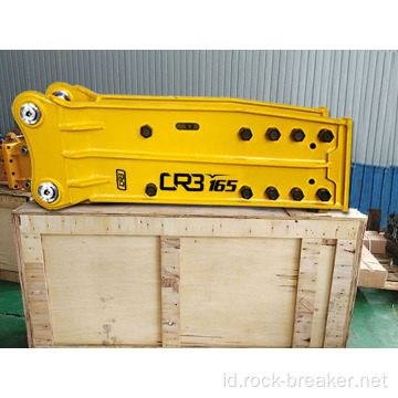 165 Box Silent Type Rock Breaker untuk 11-16 Ton